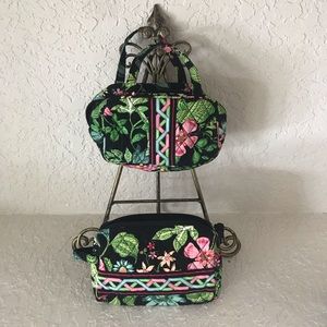 SET! Vera Bradley Botanica Cosmetic Bags